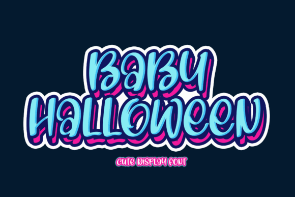 Baby Halloween: A Cool, Modern Display Font for Every Project