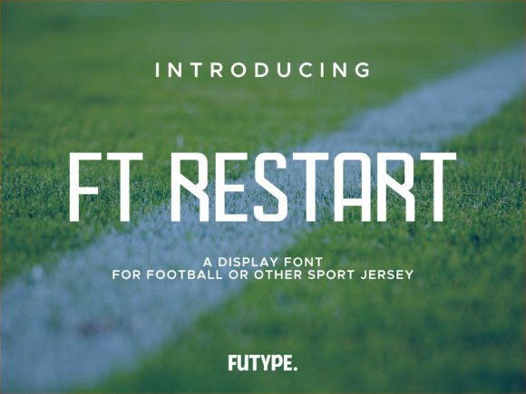 Ft Restart: The Display Font for Dynamic Sports Branding
