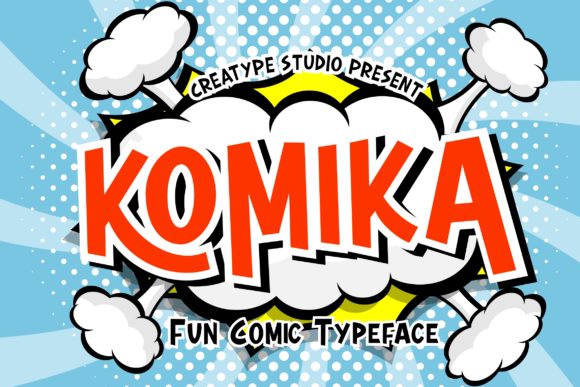 Komika: Elevate Your Visual Design with This Unique Display Font