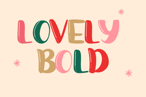 Lovely Bold: Elevate Your Visual Design with Elegant Handwritten Typography