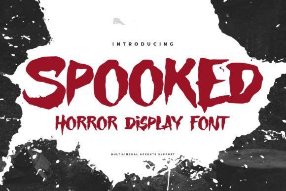 Spooked: A Font for Fearless Creativity