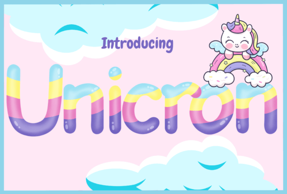 Unicorn: A Playful Font for Creative Projects