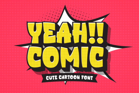 Yeah Comic: A Playful Font for Joyful Design